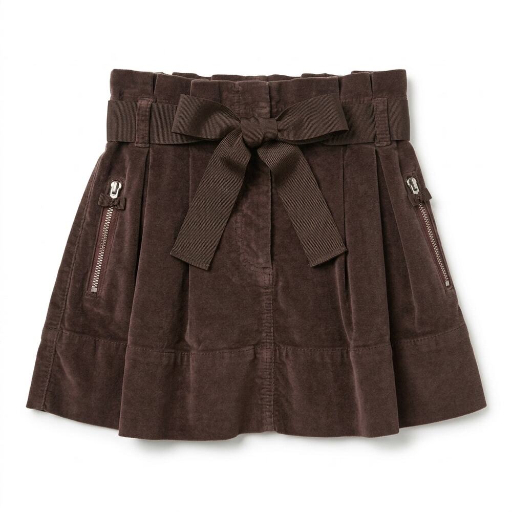 Lili Gaufrette Pleated Mini Skirt Size 6